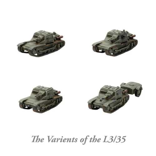 Italian L3/35 (x4)