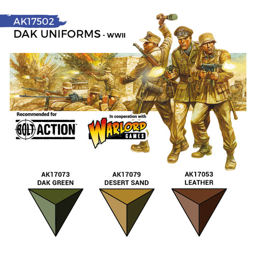 Dak Soldier Uniform Colors - Kick-Ass Mail Order