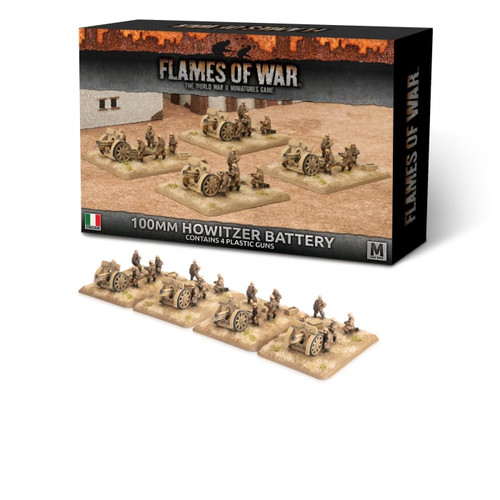 Italian 100mm Howitzer Battery