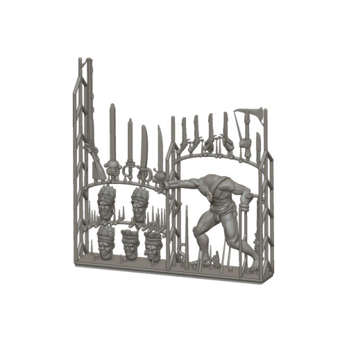 Port Royal Customizable Native America Character Sprue - FGDPR0008