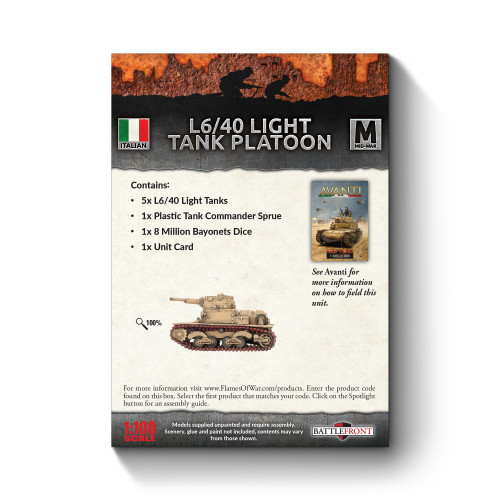 Italian Light Tank Platoon - IBX17