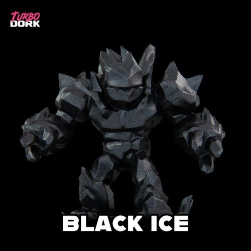 Black ICE Metallic Acrylic Paint 22ml