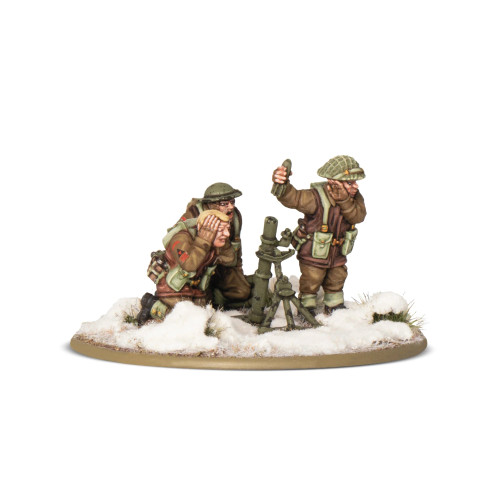 British & Canadian Infantry (Winter) Medium Mortar Team - 403201007