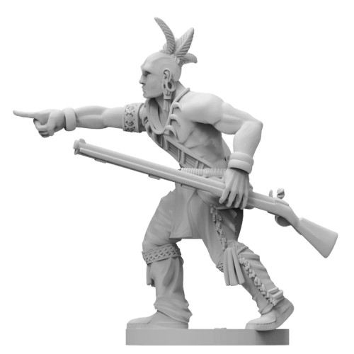 Blood & Plunder Woodland Tribe Commander - FGD0131