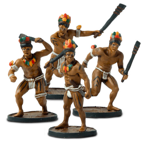 Blood & Plunder Native Warriors Unit - FGD0098