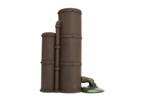 Storage Tanks: Red