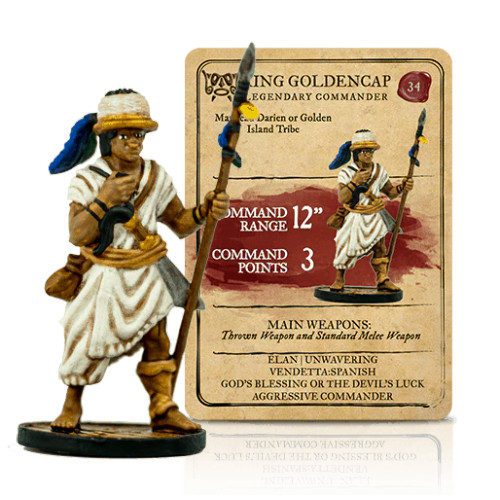 Blood & Plunder King Golden Cap - FGD0062