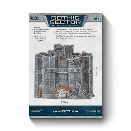 Mundus Imperialis: Civil Defense Bastion (Damaged)