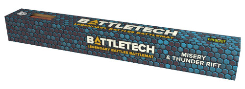 BattleTech: BattleMat -  Legendary Battles - Thunder Rift / Misery