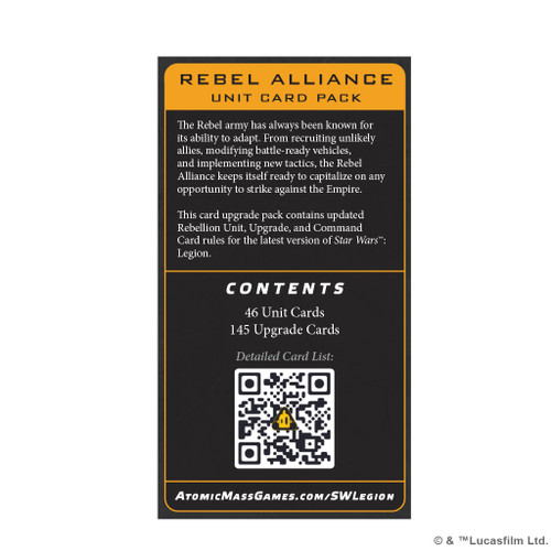 SW Legion: Rebellion Card Pack