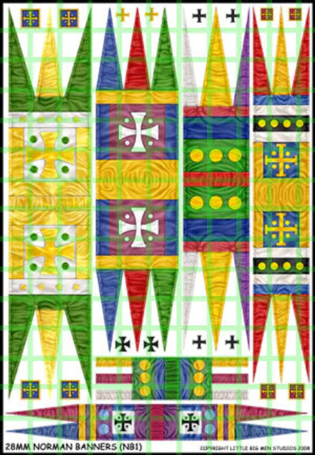 28mm Norman Banners - NB1