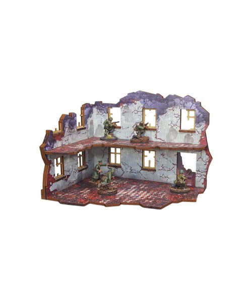 WW2 Ostfront Stalingrad Univermag Right (1) (28mm) PREPAINTED WW2 Ostfront Stalingrad Univermag Right (1) (28mm) PREPAINTED