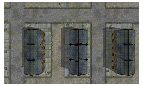 Hawthorne Street Set - TCW Building Hawthorne Street Set - TCW Building