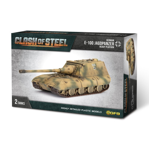 E-100 Jagdpanzer Heavy Platoon (x2 Plastic)