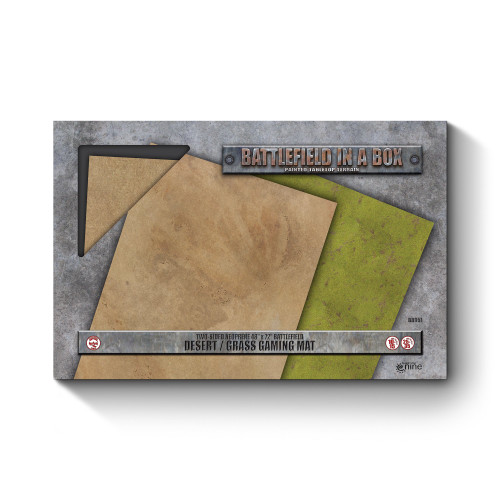Grassland & Desert Double Sided Gaming Mat Grassland & Desert Double Sided Gaming Mat