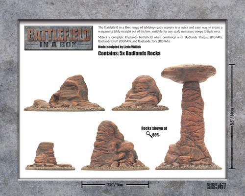 Badlands Pillars