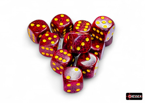 Speckled: 16mm D6 Mercury (12)