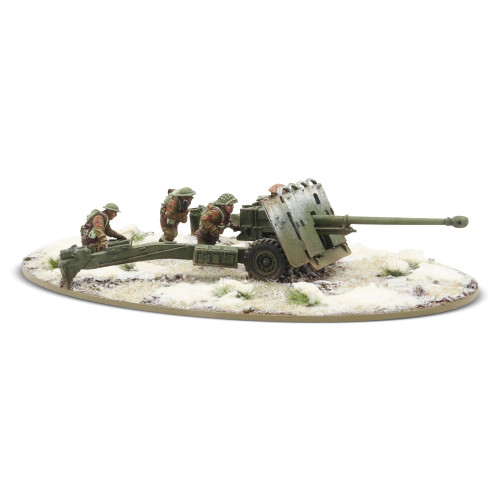 British Army 17 pdr Anti-Tank Gun WINTER CREW