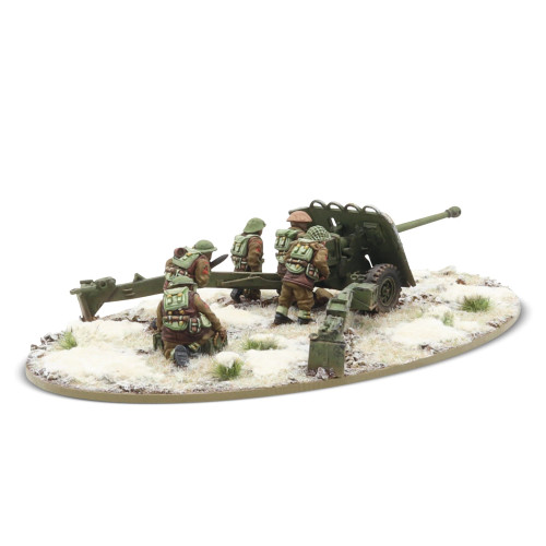 British Army 17 pdr Anti-Tank Gun WINTER CREW