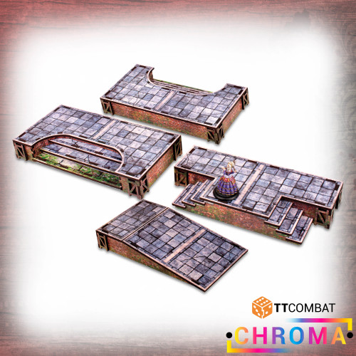 Venetian Steps CHROMA Pre-coloured