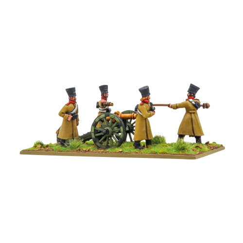 Crimean War Cossack artillery and crew - 303013840