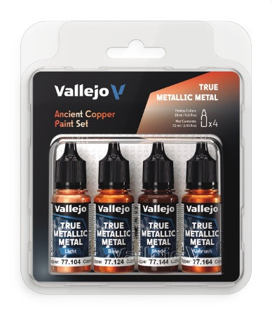 Ancient Copper Color Set True Metallic Metal (4 Color Set)