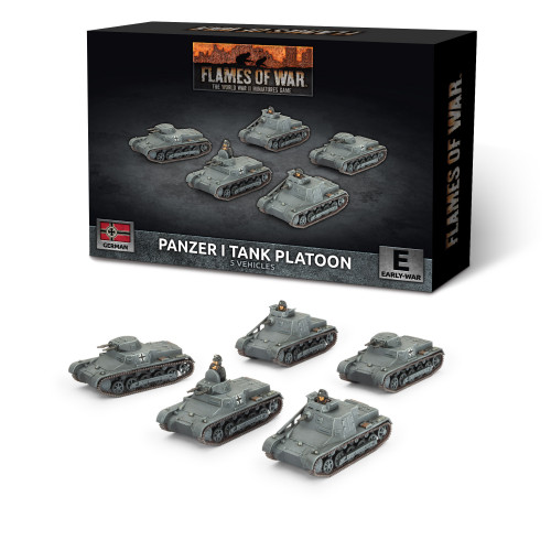 German Panzer I Platoon (x5 Plastic)