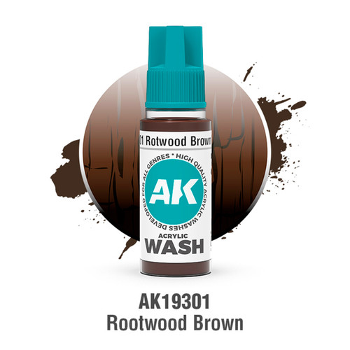 ROTWOOD BROWN – AK ACRYLIC WASH