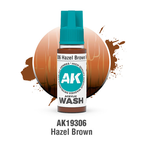 HAZEL BROWN – AK ACRYLIC WASH