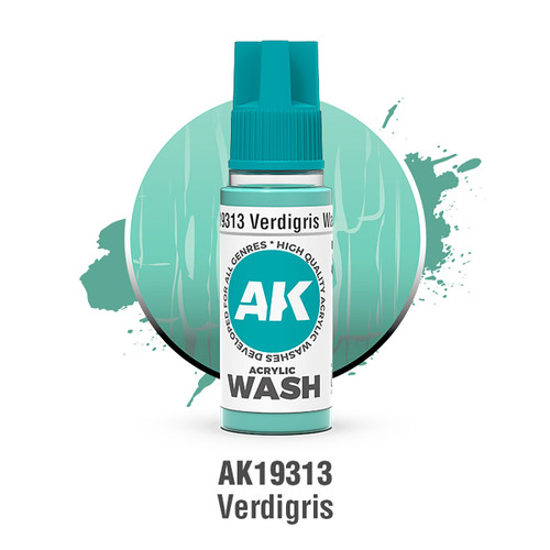 VERDIGRIS – AK ACRYLIC WASH