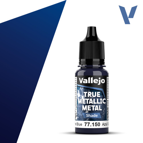 Ultramarine Blue Shade - True Metallic Metal 18ml