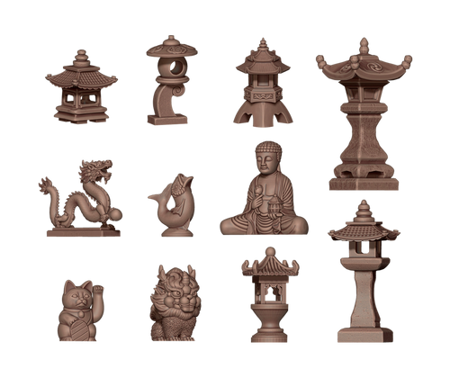 AK Interactive Japanese Scenery - Basing Bits