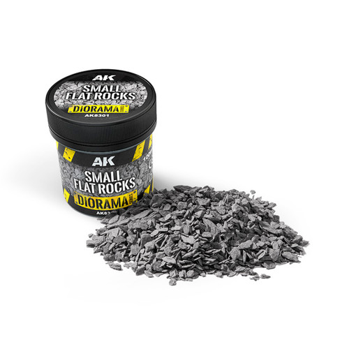 AK Interactive Small Flat Rocks 100ml