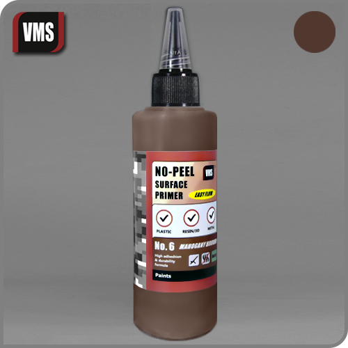 VMS No-Peel Primer - Mahogany Brown  100 ml