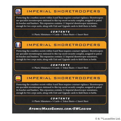 SW Legion: Imperial Shoretroopers