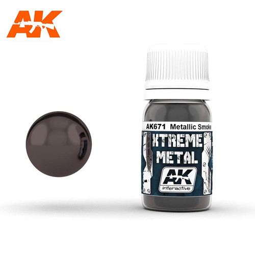 AK Interactive Xtreme Metal Smoke Metallic