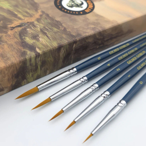 Ebonflame Crafted Synthetic Brush Set