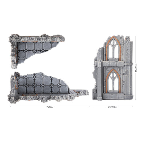 Gothic Sector: Castograd Warehouse Big Ruins
