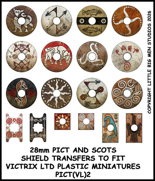 Pict and Scots Shield Designs PICT 1