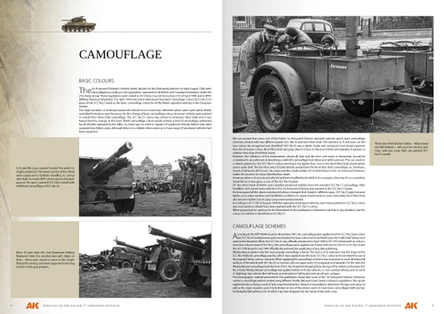 VEHICLES OF THE POLISH 1ST ARMOURED DIVISION – CAMOUFLAGE PROFILE GUIDE