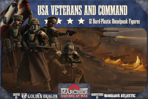 Marcher: USA Veterans and Command