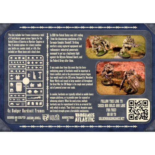 Marcher: X19A2 Badger Hardsuits