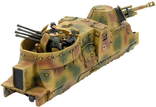 German BP44 Anti-aircraft Car, Armoured Train