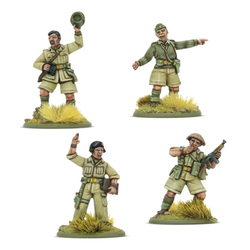 British 8th Army platoon commanders