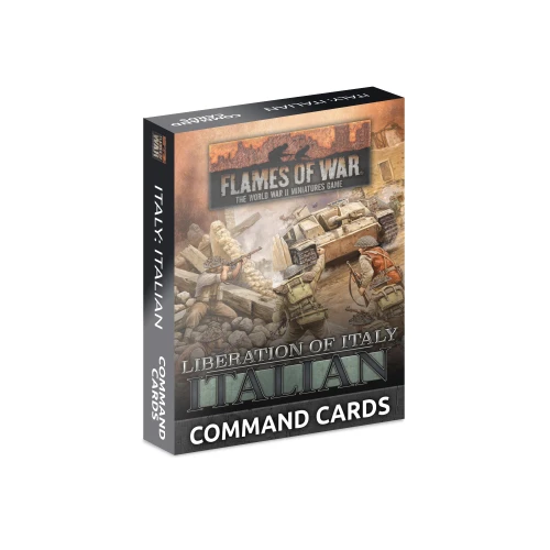 Italian Command Card Pack (both sides) (47 cards)