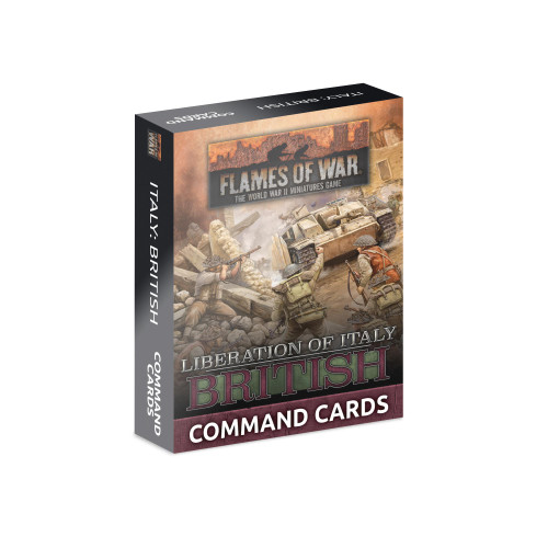 British Command Card Pack (55 cards)