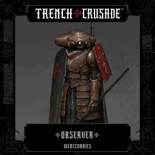 Trench Crusade – Observer (Trench Halberd) – Mercenaries