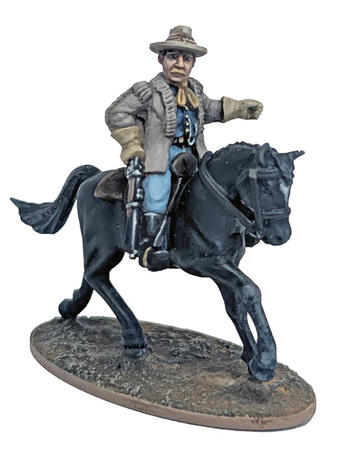 West Capt John Stiffman - Mounted