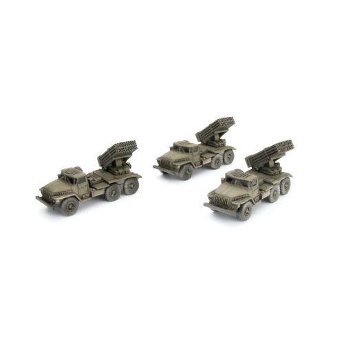 Team Yankee Soviet BM-21 Hail Battery