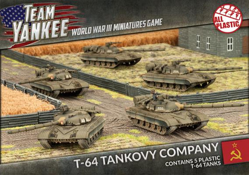 Team Yankee Soviet T-64 Tankovy Company